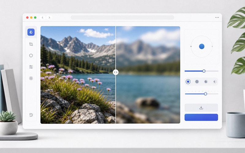 Blur Image Online Free - Add Photo Blur in Your Browser