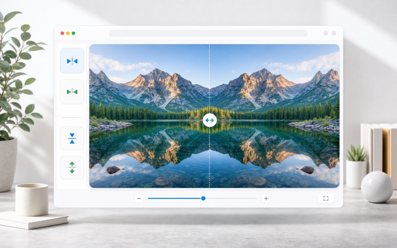 Flip Image Online Free - Mirror Photos Horizontally or Vertically