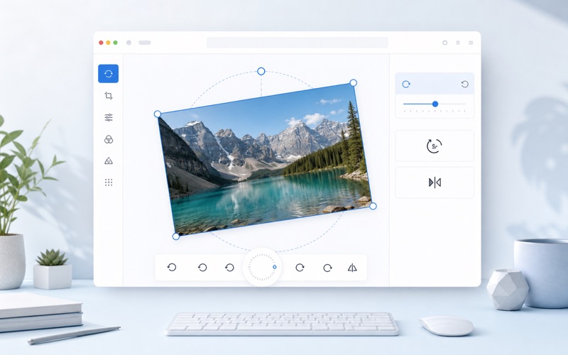Rotate Image Online Free - Turn Photos Left, Right, or Any Angle